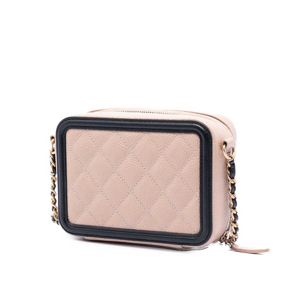 Pre-Loved Chanel Mini Caviar CC Filigree Crossbody - Picture 2 of 6
